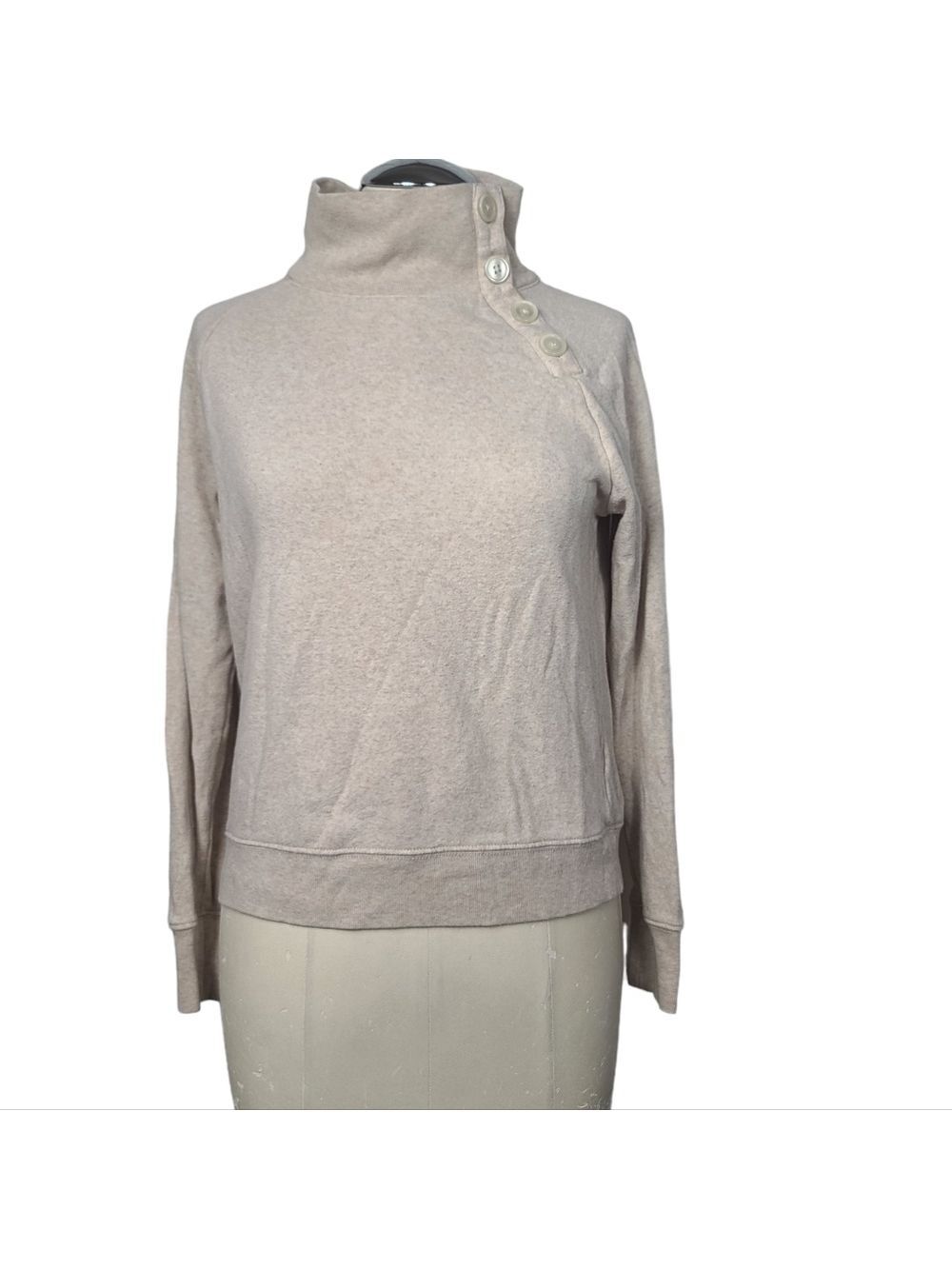 J. Crew Factory Turtleneck Button Down Neckline Sweater XXS